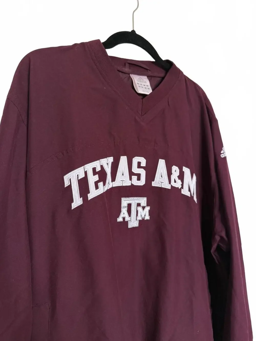 Adidas Texas A&M Maroon Pullover Sweatshirt